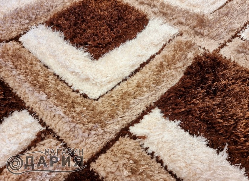 Тъкана пътека 3D SHAGGY GRANDE 400 brown